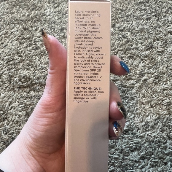NEW IN BOX Laura Mercier Tinted Moisturizer Light Revealer Shade 1C0 Cameo SPF - Picture 7 of 7